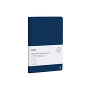 Karst Stone Paper Karst Hard Cover Notebook - Ruled, A5, Navy