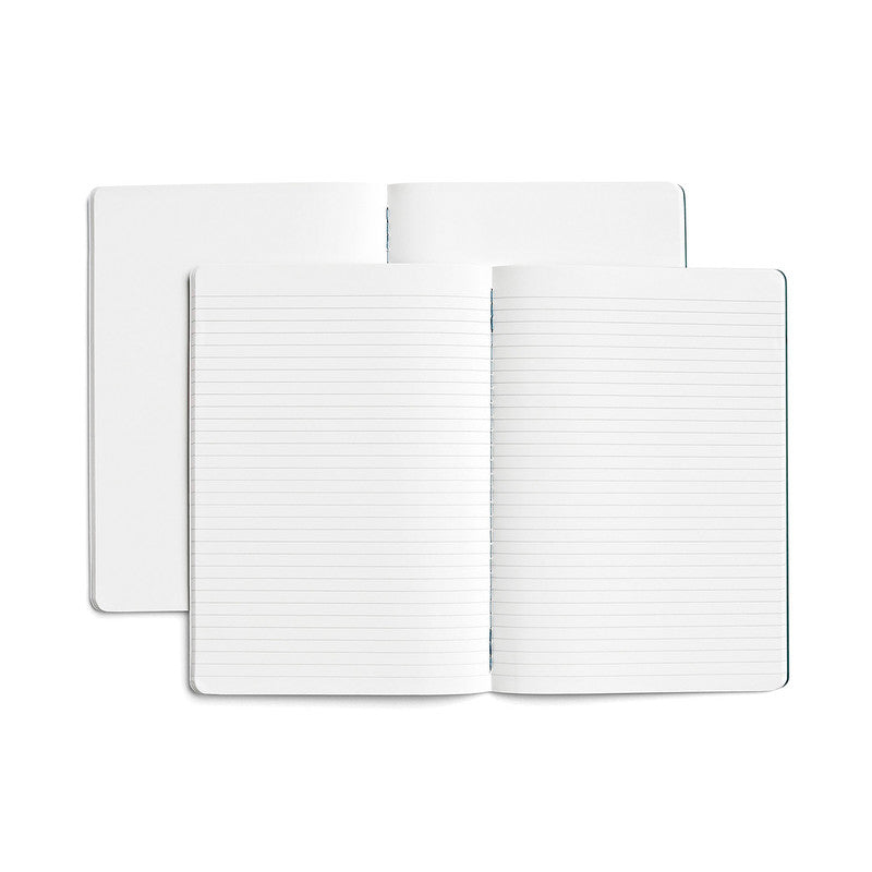 Karst Stone Paper Karst Journal Twin Pack - Plain + Ruled, A5, Eucalypt