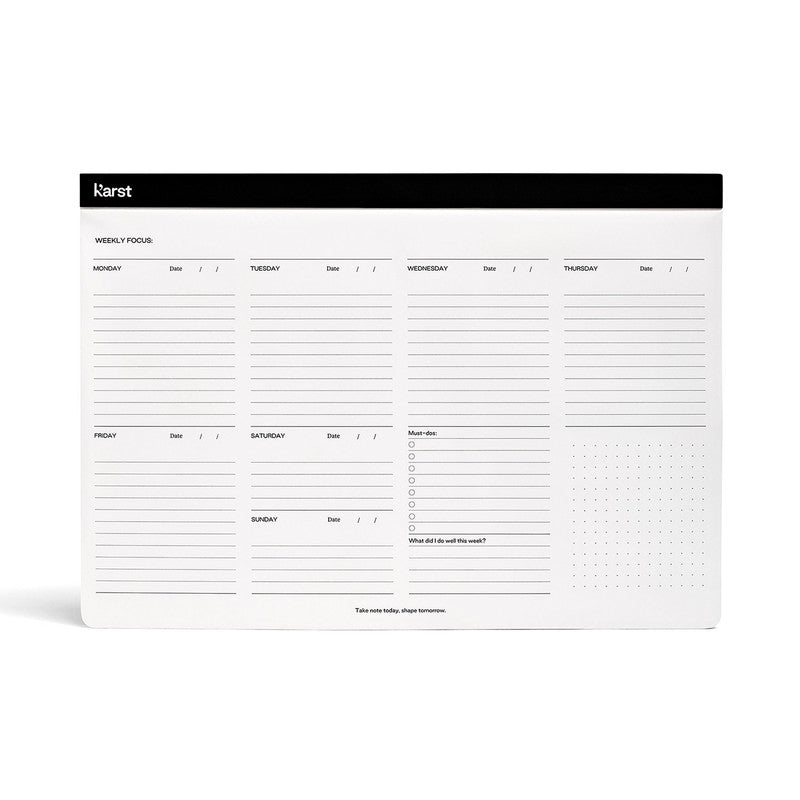 Karst Stone Paper Karst Weekly Desk Pad