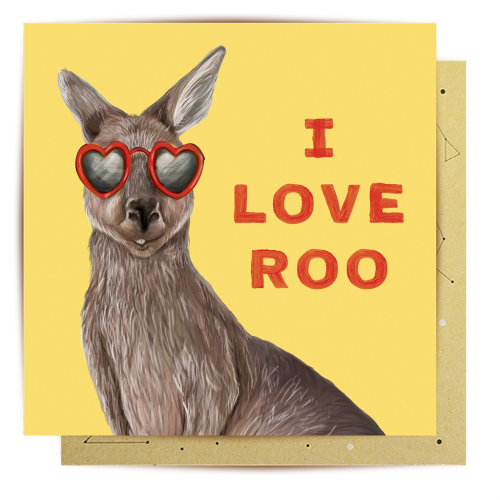 La La Land La La Land Greeting Card - I Love Roo