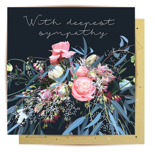 La La Land La La Land Greeting Card - Sympathy Marielle