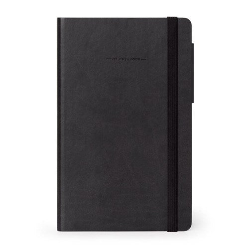 Legami Legami My Notebook - Ruled, Medium, Black Onyx