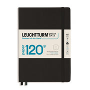 Leuchtturm1917 Leuchtturm1917 120g Edition Notebook - Dotted, A5, Black