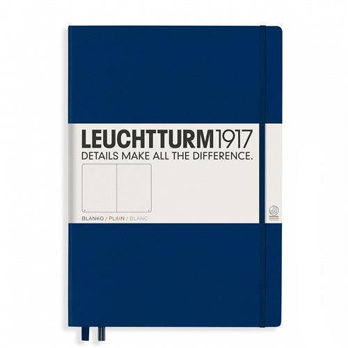 Leuchtturm1917 Leuchtturm1917 Notebook - Plain, A4+, Navy