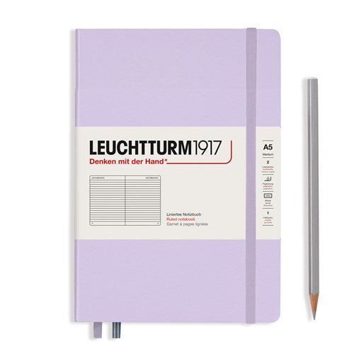 Leuchtturm1917 Leuchtturm1917 Notebook - Plain, A5, Lilac