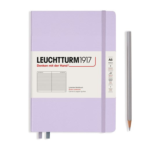 Leuchtturm1917 Leuchtturm1917 Notebook - Ruled, A5, Lilac