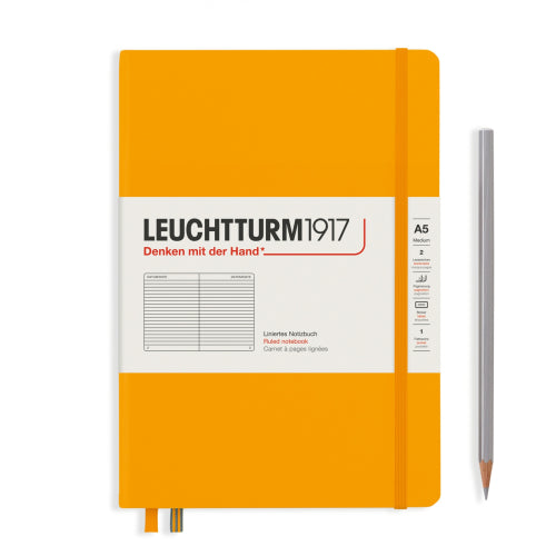 Leuchtturm1917 Leuchtturm1917 Notebook - Ruled, A5, Rising Sun