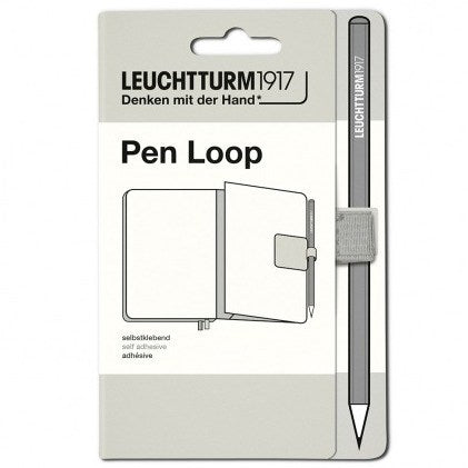 Leuchtturm1917 Leuchtturm1917 Pen Loop (Elastic Pen Holder) - Light Grey