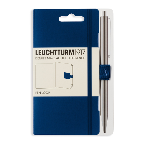 Leuchtturm1917 Leuchtturm1917 Pen Loop (Elastic Pen Holder) - Navy Blue