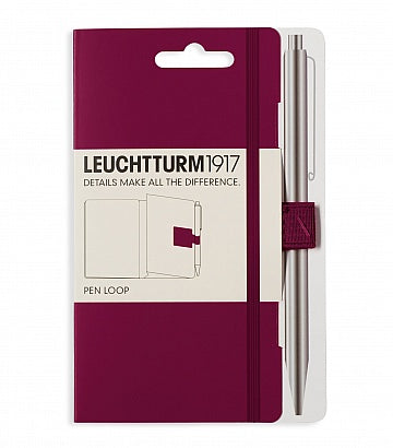 Leuchtturm1917 Leuchtturm1917 Pen Loop (Elastic Pen Holder) - Port Red