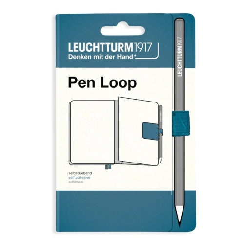 Leuchtturm1917 Leuchtturm1917 Pen Loop (Elastic Pen Holder) - Stone Blue