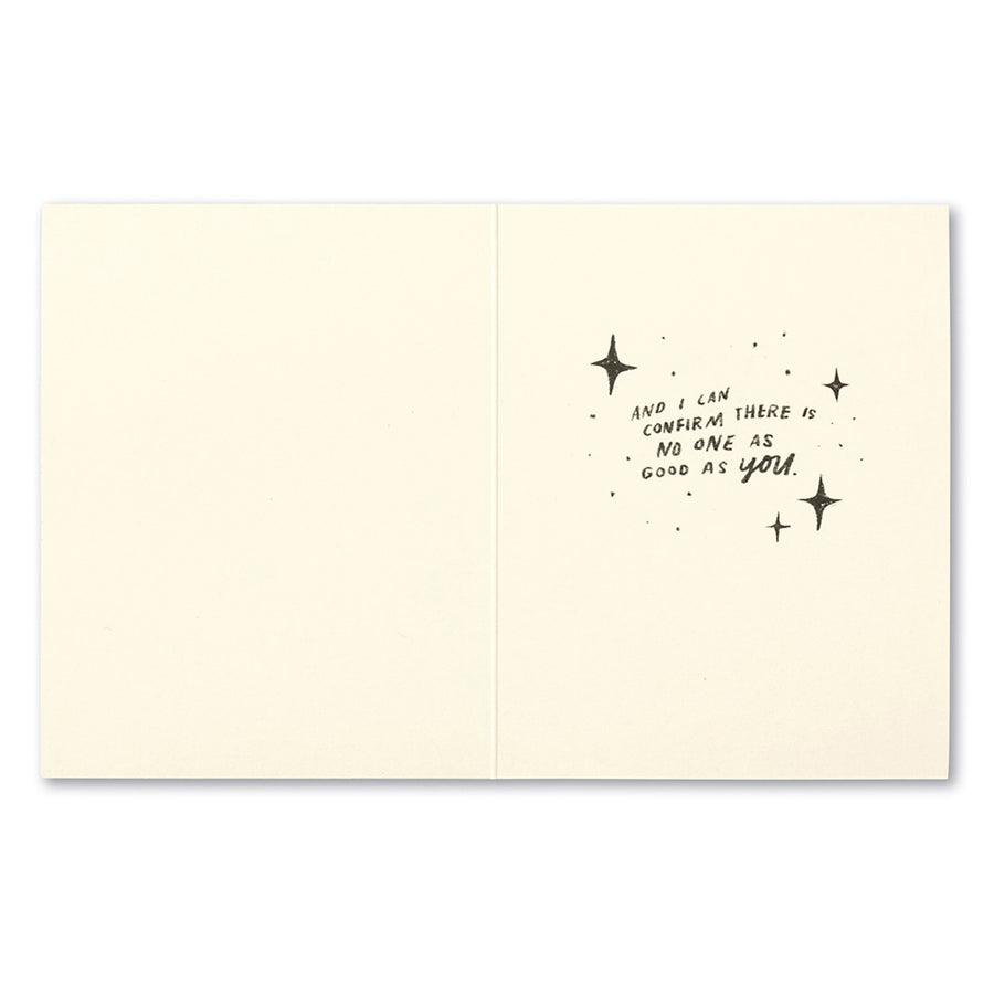 Love Muchly Love Muchly Greeting Card - I've Searched the Entire Universe