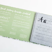 Luis Creations Reusable Brush Lettering Workbook