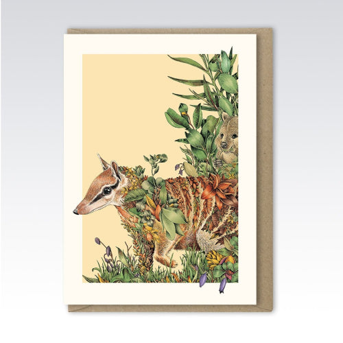 Marini Ferlazzo Marini Ferlazzo Greeting Card - Australian Adventure Collection, Numbat