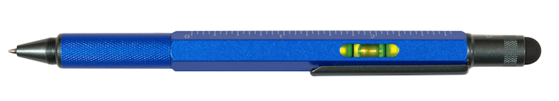 Memmo Memmo Level Stylus Multi-Tool Pen - Blue