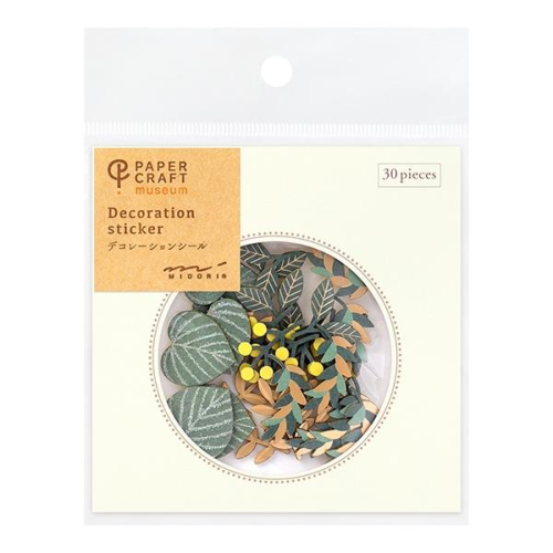 Midori Midori Decoration Stickers - Leaves