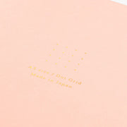 Midori Midori MD Colour Notebook - A5, Pink, Dot Grid