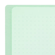 Midori Midori MD Colour Ring Notebook - A5, Green, Dot Grid