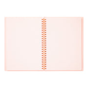 Midori Midori MD Colour Ring Notebook - A5, Pink, Dot Grid