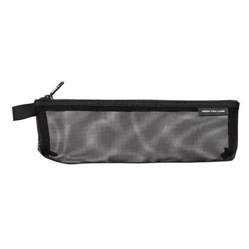 Midori Midori Mesh Pen Case - Small, Black