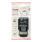 Midori Midori Paintable Rotating Stamp - Cat