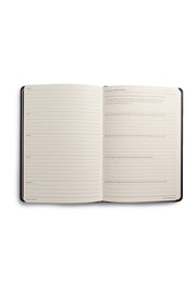 MiGoals MiGoals Goals Journal - A5, Soft Cover, Black