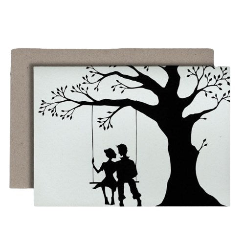 Miriam Cox Papercuts Miriam Cox Papercuts Greeting Card - Tree Love