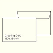 Mohawk Via Greeting Card Envelope (130 x 184mm) - Via Felt Cream White, Pack of 10