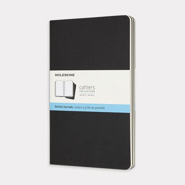 Moleskine Moleskine Cahier Notebook - Dot Grid, Large, Black