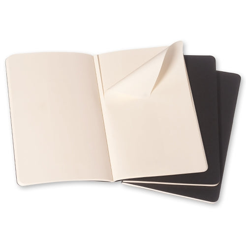 Moleskine Moleskine Cahier Notebook - Plain, Large, Black