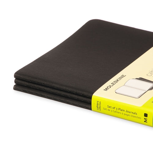 Moleskine Moleskine Cahier Notebook - Plain, Large, Black