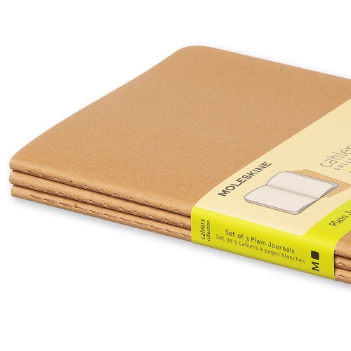 Moleskine Moleskine Cahier Notebook - Plain, Large, Kraft