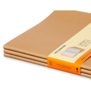 Moleskine Moleskine Cahier Notebook - Ruled, Extra Large, Kraft