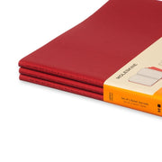 Moleskine Moleskine Cahier Notebook - Ruled, Extra Large, Red