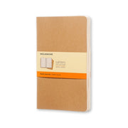 Moleskine Moleskine Cahier Notebook - Ruled, Large, Kraft