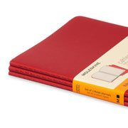 Moleskine Moleskine Cahier Notebook - Ruled, Large, Red