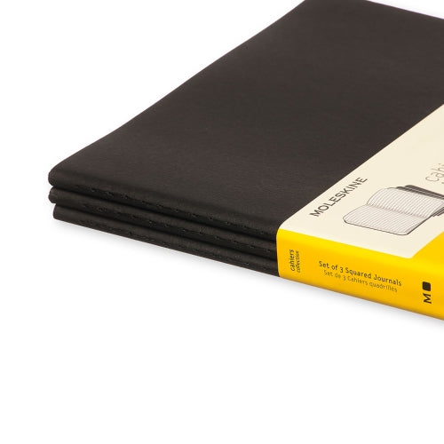 Moleskine Moleskine Cahier Notebook - Square, Extra Large, Black