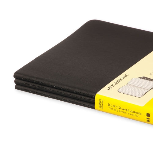 Moleskine Moleskine Cahier Notebook - Square, Large, Black