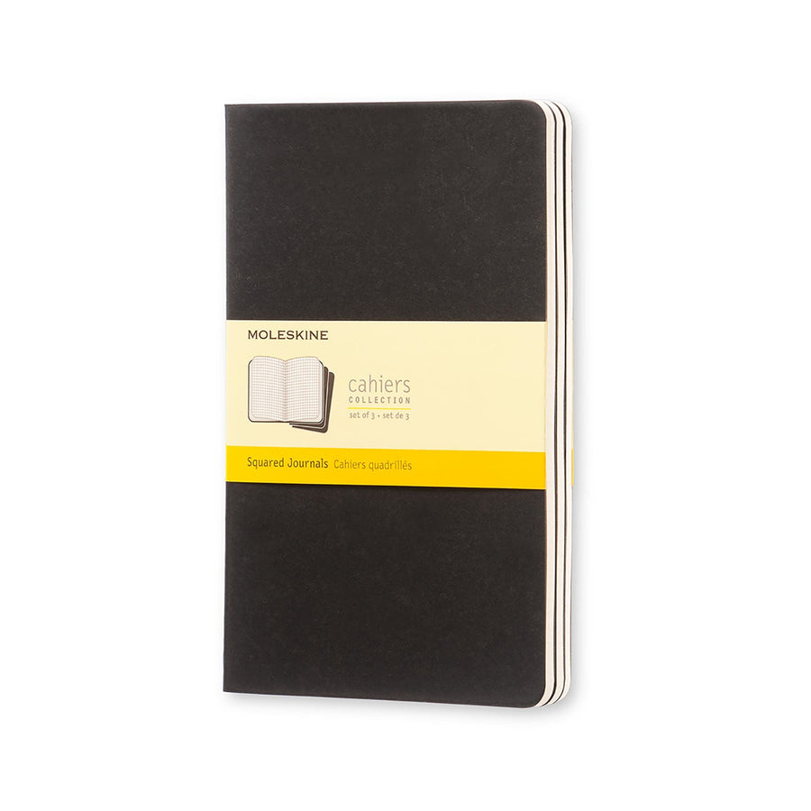 Moleskine Moleskine Cahier Notebook - Square, Large, Black