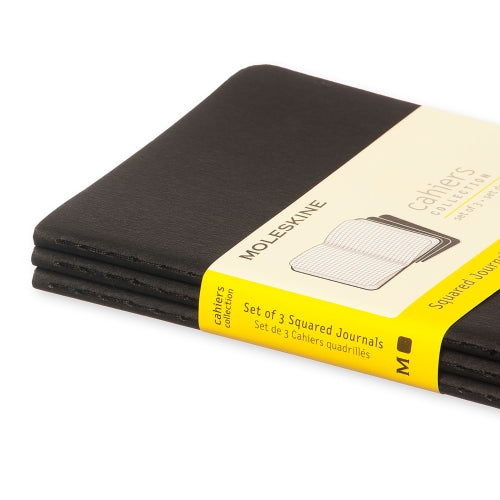 Moleskine Moleskine Cahier Notebook - Square, Pocket, Black