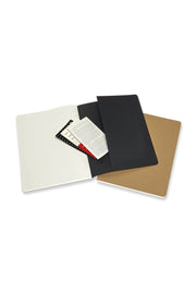 Moleskine Moleskine Cahier Subject Journal - Extra Large, Black & Kraft