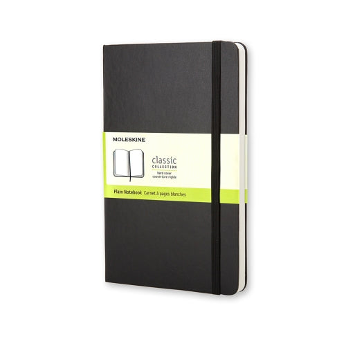 Moleskine Moleskine Hard Cover Notebook - Plain, Large, Black