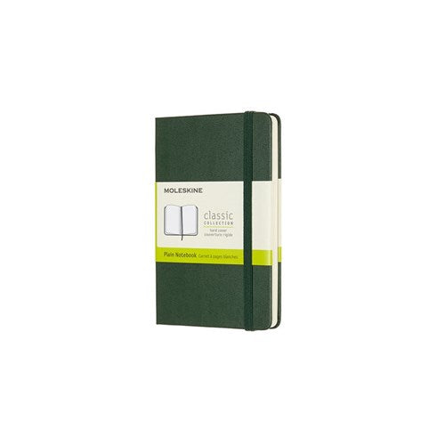 Moleskine Moleskine Hard Cover Notebook - Plain, Pocket, Myrtle Green