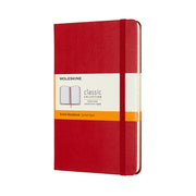 Moleskine Moleskine Hard Cover Notebook - Ruled, Large, Scarlet Red