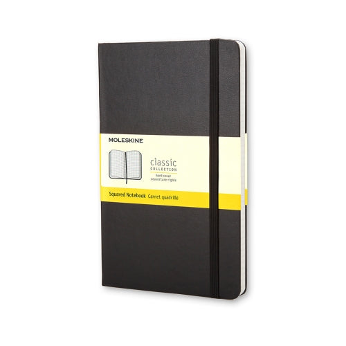 Moleskine Moleskine Hard Cover Notebook - Squared, Large, Black