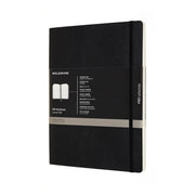 Moleskine Moleskine Professional Hard Cover Notebook - Ruled, Extra Large, Black