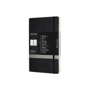 Moleskine Moleskine Professional Soft Cover Notebook - Ruled, Large, Black