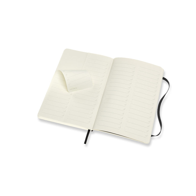 Moleskine Moleskine Professional Soft Cover Notebook - Ruled, Large, Black