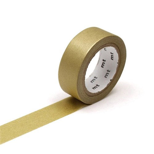 MT MT Tape Single Roll - Colour Block Gold