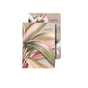 Notely Notely Notebook - A6, Lined, Sara Turner Leafometry Collection, Set of 2